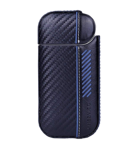 Black Friday Pouch Bag For Iqos Cigarette Pu Leather Blue