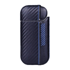 Black Friday Pouch Bag For Iqos Cigarette Pu Leather Blue