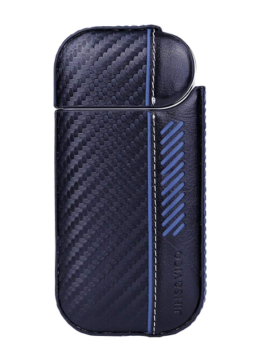 Black Friday Pouch Bag For Iqos Cigarette Pu Leather Blue