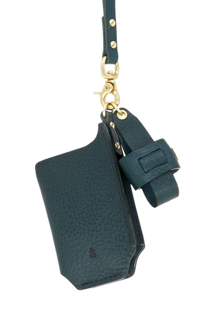 Brassboats High Quality Leather Iqos Case Deep Green