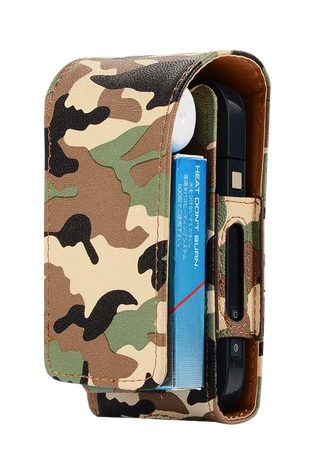 Efgs Iqos Protection Leather Case Camouflage