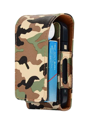 Efgs Iqos Protection Leather Case Camouflage
