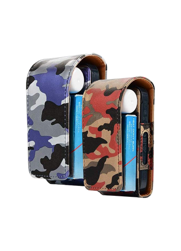 Efgs Iqos Protection Leather Case Camouflage