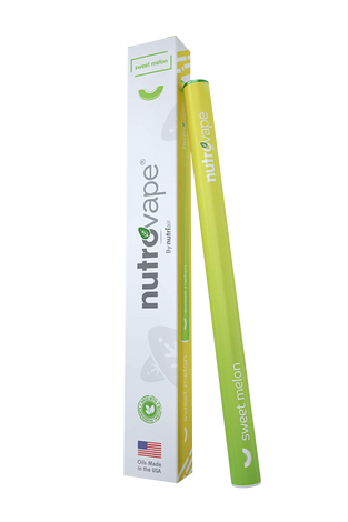 Nutrovape Sweet Melon Inhaler Breathe In A Ripe Summer Melon Portable Aromatherapy In A Essential Oil Diffuser