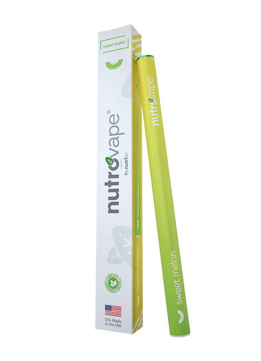 Nutrovape Sweet Melon Inhaler Breathe In A Ripe Summer Melon Portable Aromatherapy In A Essential Oil Diffuser