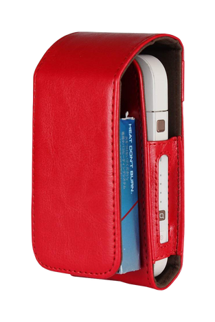 Rui Tai Iqos Electronic Cigarette Black Leather Pouch Bag Case Box Holder Storage